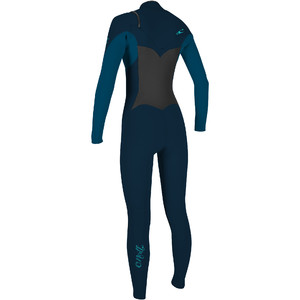 2020 Traje De Neopreno Gbs Chest Zip 5/4 5/4mm Epic O'neill Para Mujer 5371 - Abyss / French Navy